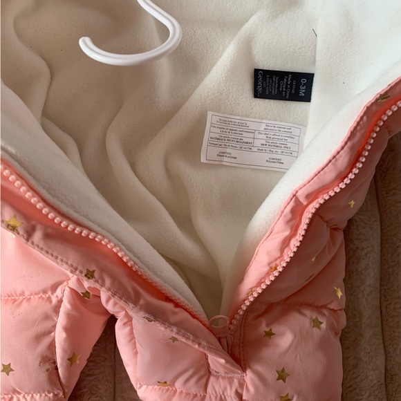 Pink winter suit 0-3 months - Picture 5 of 8